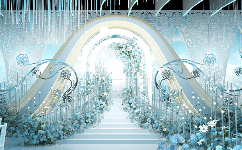 疏附釡香烙馍村水晶厅效果展示